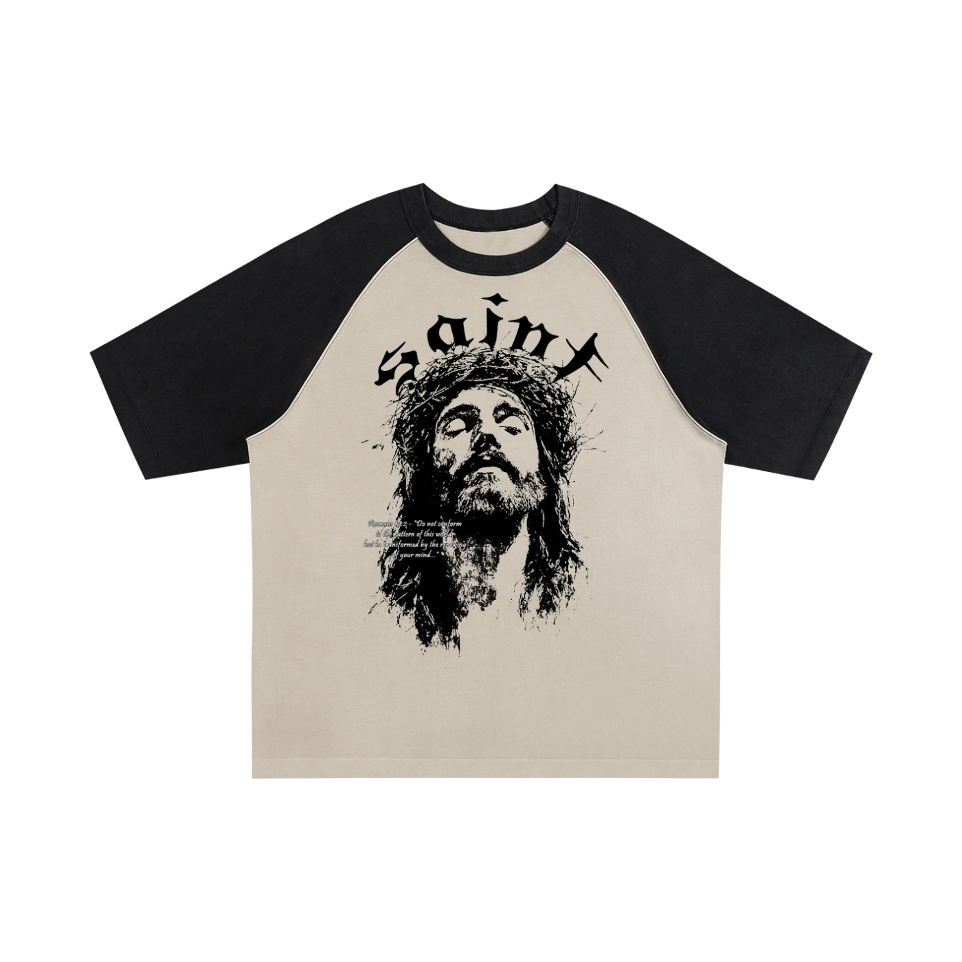 "Renewed" Color-Blocked T-shirt