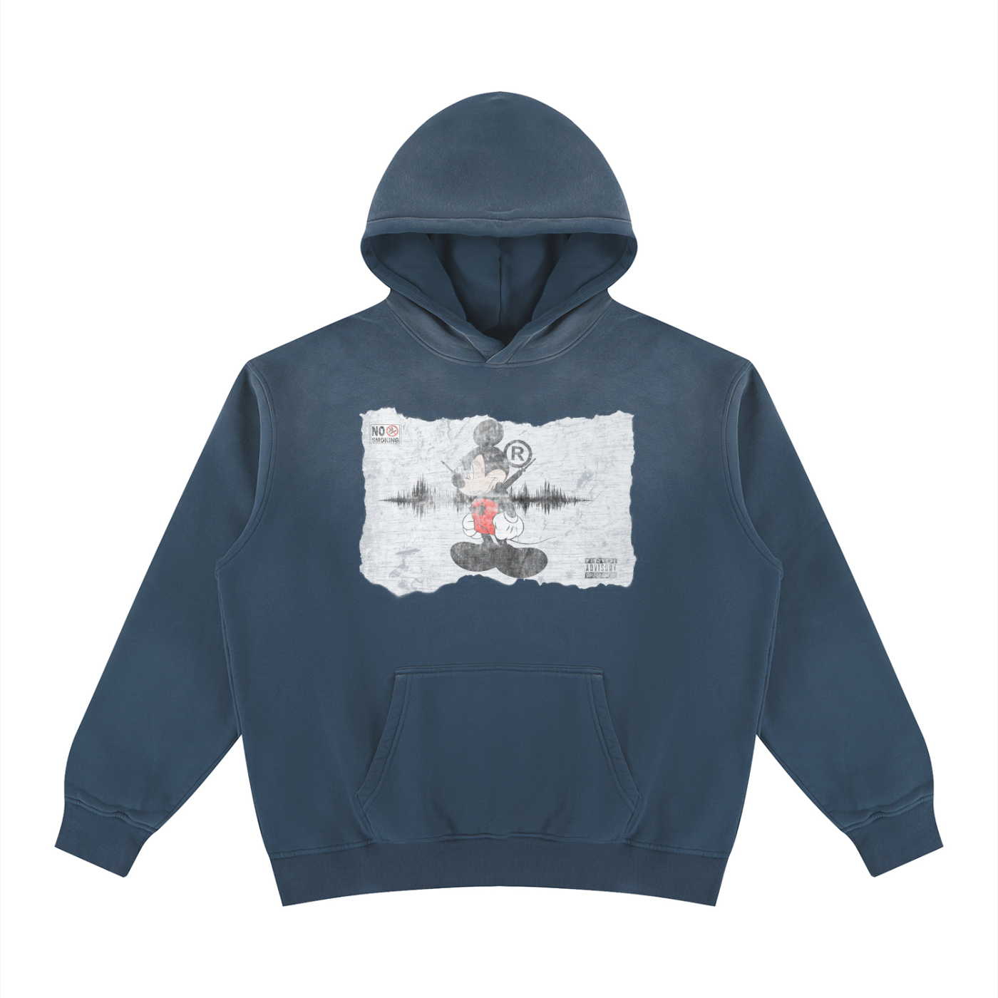 Cartoon Vintage Wash Hoodie