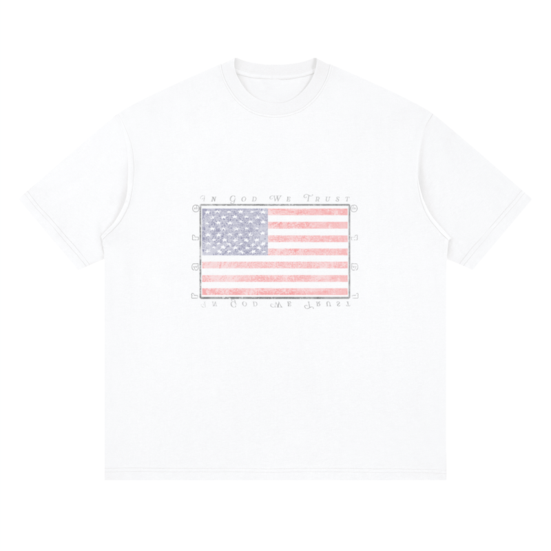 "In God We Trust" Oversized T-shirt