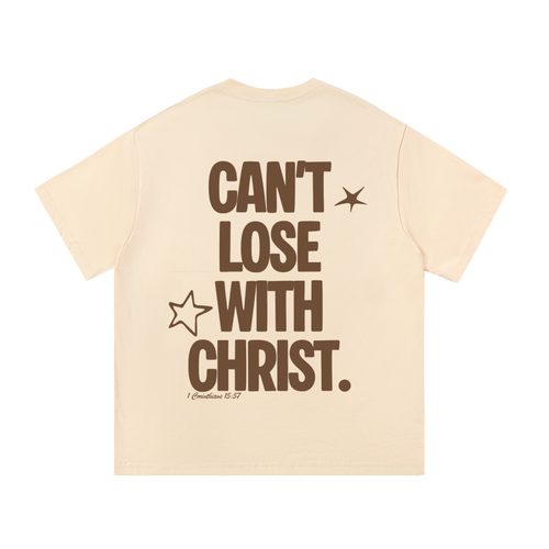 "Can't Lose With Christ." Essential T-shirt