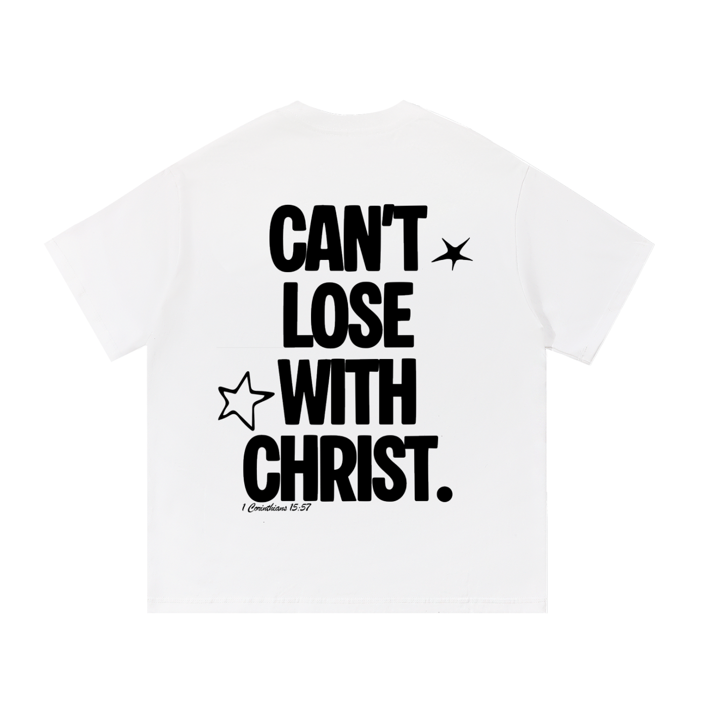 "Can't Lose With Christ." Essential T-shirt