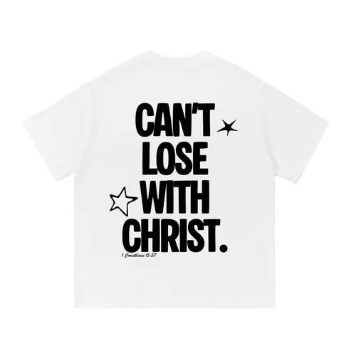 "Can't Lose With Christ." Essential T-shirt